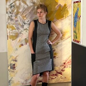 Leopard Print Sleeveless Dress